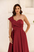 VESTIDO UM OMBRO SÓ RODADO VESTIDO DE FESTA PETRA FINA